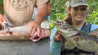 Flathead Catfish Cleaning the Easy Way!!! (How To * Easy * Clean * Fillet)