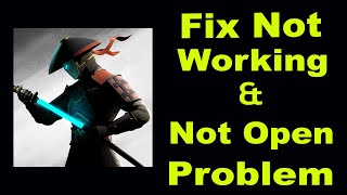 How To Fix Shadow Fight 3 App Not Working | Shadow Fight 3 Not Open Problem | PSA 24 screenshot 3