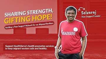Sharing Strength, Gifting Hope | Building a Peer Support Network for our Migrant Brothers