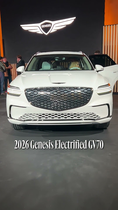 2026 Genesis GV70 Gets A Fresh Makeover