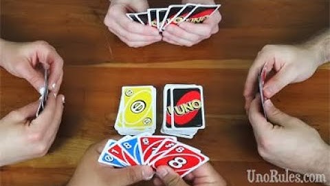 Uno Game Rules - How to Play Uno