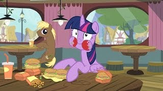 Twilight Sparkle - I Didnt Realize How Hungry I Was Im Glad You Asked Me To Join You Here Today.