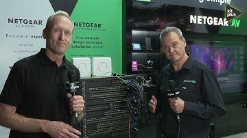 NETGEAR on Broadcast Trends, Hybrid Networking & Clocking | IBC2025