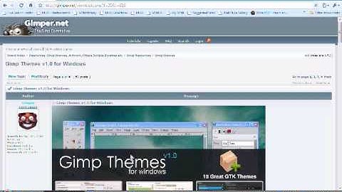 Gimp Themes