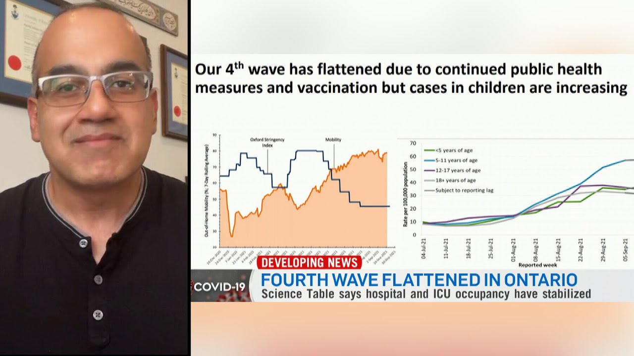 Ontario is successfully flattening fourth wave of COVID-19: modelling