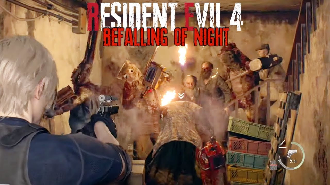 城にまさかの村長出現！クリア不能な敵だらけの超難易度バイオハザード