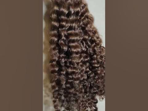кудри натуральные в срезе - YouTube