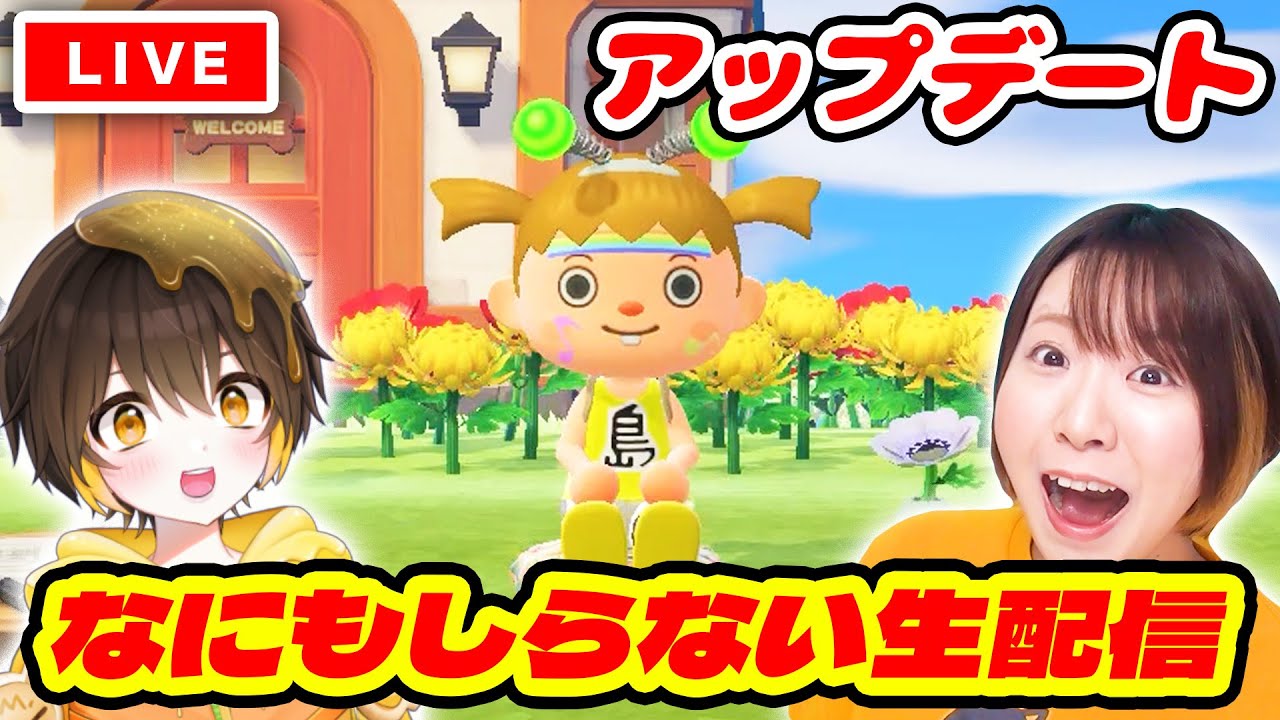 【完全初見】みんな教えて！あつ森に大型アプデが入ったらしいからやってみるぞ！！【あつまれ どうぶつの森】