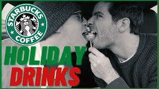 TRYING ALL THE STARBUCKS HOLIDAY DRINKS (VLOGMAS) | Taylor and Jeff by Taylor and Jeff 20,097 views 1 year ago 14 minutes, 11 seconds