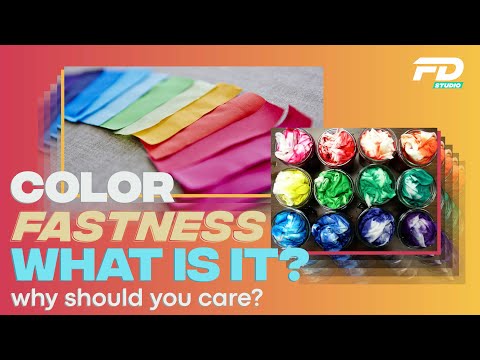 Video: De ce se numește colorfast?