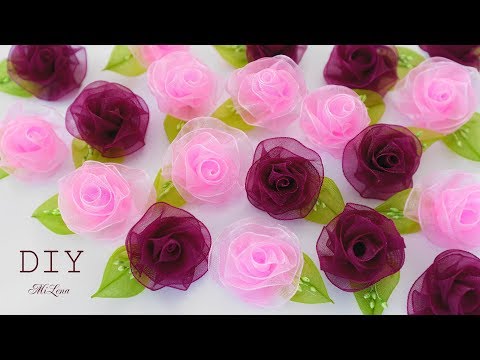 РОЗА ЗА 1 МИНУТУ, МК / DIY One Minute Rose