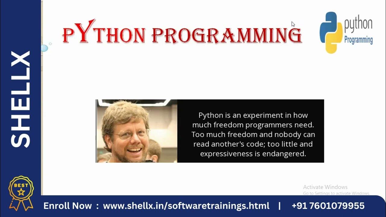 Python Master Class I Job Oriented Training I Shellx Software Solutions ...
