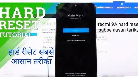 How to Hard Reset Xiaomi Redmi 9A bypass screen lock Factory Reset 2025#frpbypass