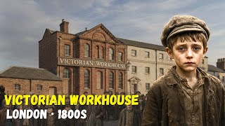 London 1800s | Life Inside the Victorian Workhouse (AI Reconstruction)
