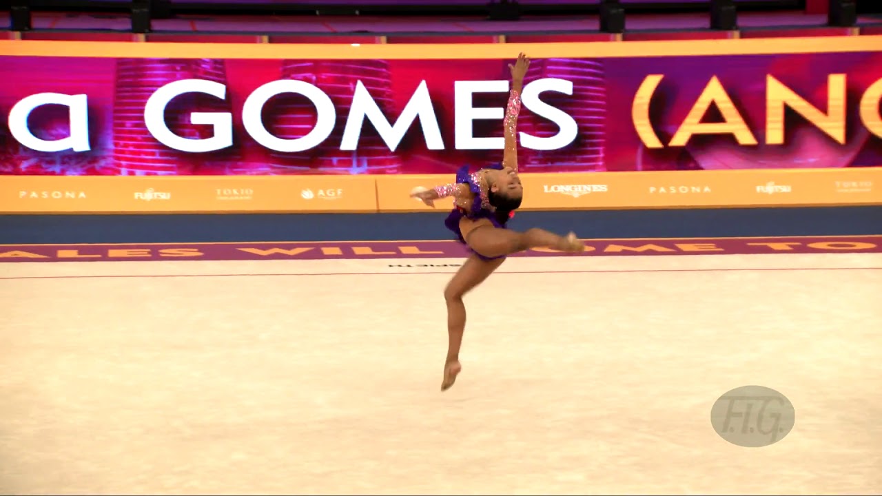 GOMES Luana (ANG) - 2019 Rhythmic Worlds, Baku (AZE) - Qualifications Hoop