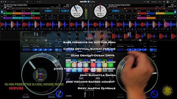 15 min freestyle DJ mix; House music Ft.Babs,Duke Demont,James Hype, John Summit,Ricky Martini +more