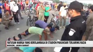 Download lagu Tak Kenakan Masker, Pelanggar Dihukum Push Up dan Menyanyikan Lagu Indonesia Raya - iNews Pagi 03/08