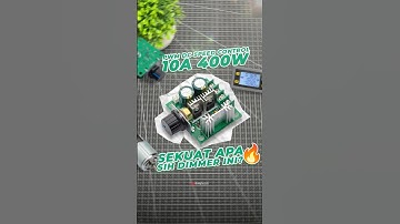 Lagi cari Modul PWM buat control Dinamo Sampe 10A? Pake modul ini!🔥