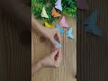 Butterfly Paper Craft | #papercraft | #shorts | #shortsvideo