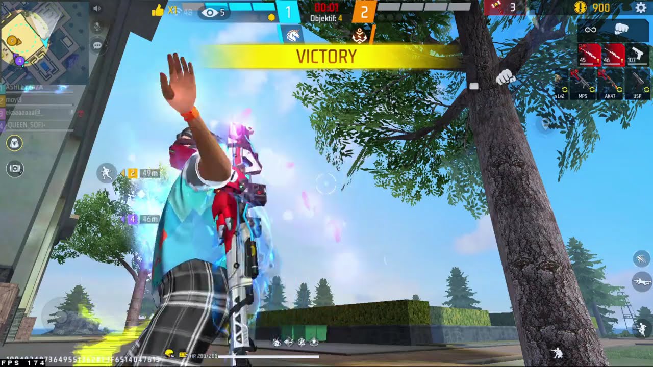 Random Global Mode CS #freefireid #freefireth