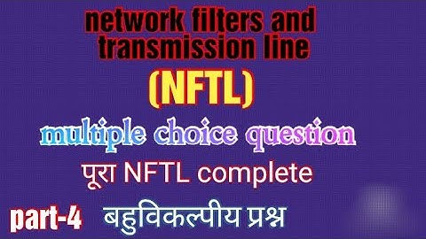 Electronics 4th semester NFTL mcq|part 4||