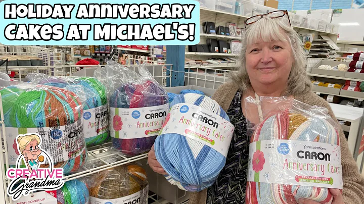 New Limited Edition Anniversary Cakes At Michael's! What Else Is New? #michaels #yarnspirations