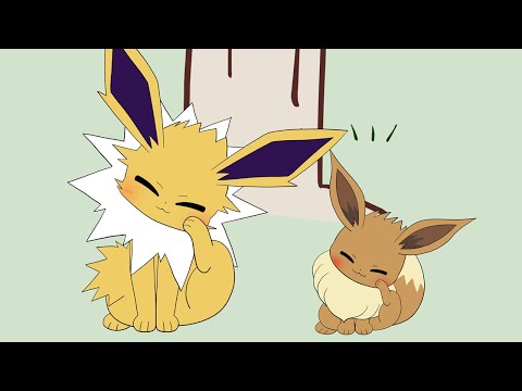 Eevee wants to imitate Jolteon who is cool and cute! | Pokémon Animation