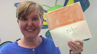 Grade 1:Math Lesson #67 Dividing A Square In Halves (Includes Lesson)