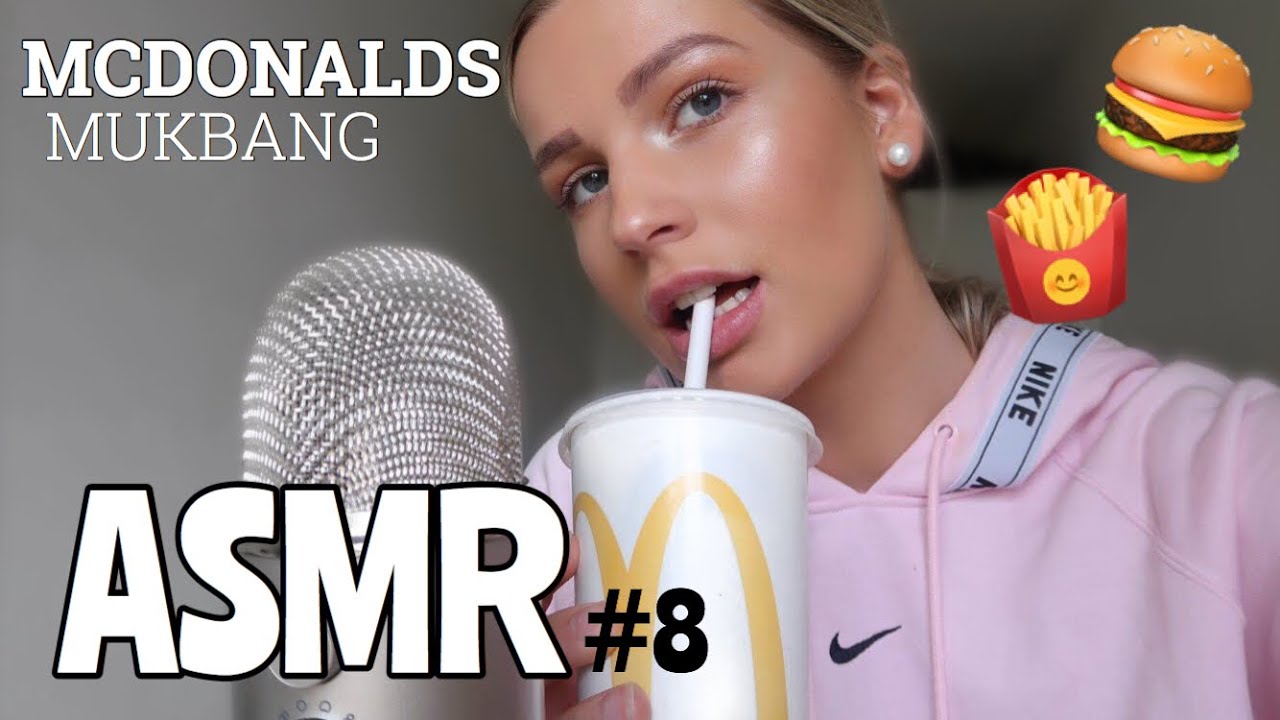 ASMR #8 // MCDONALDS MUKBANG!🍟