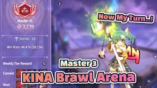 Sometimes I get confused to using summoner  Master 3 Kina Brawl Arena [Summoners War Chronicles]