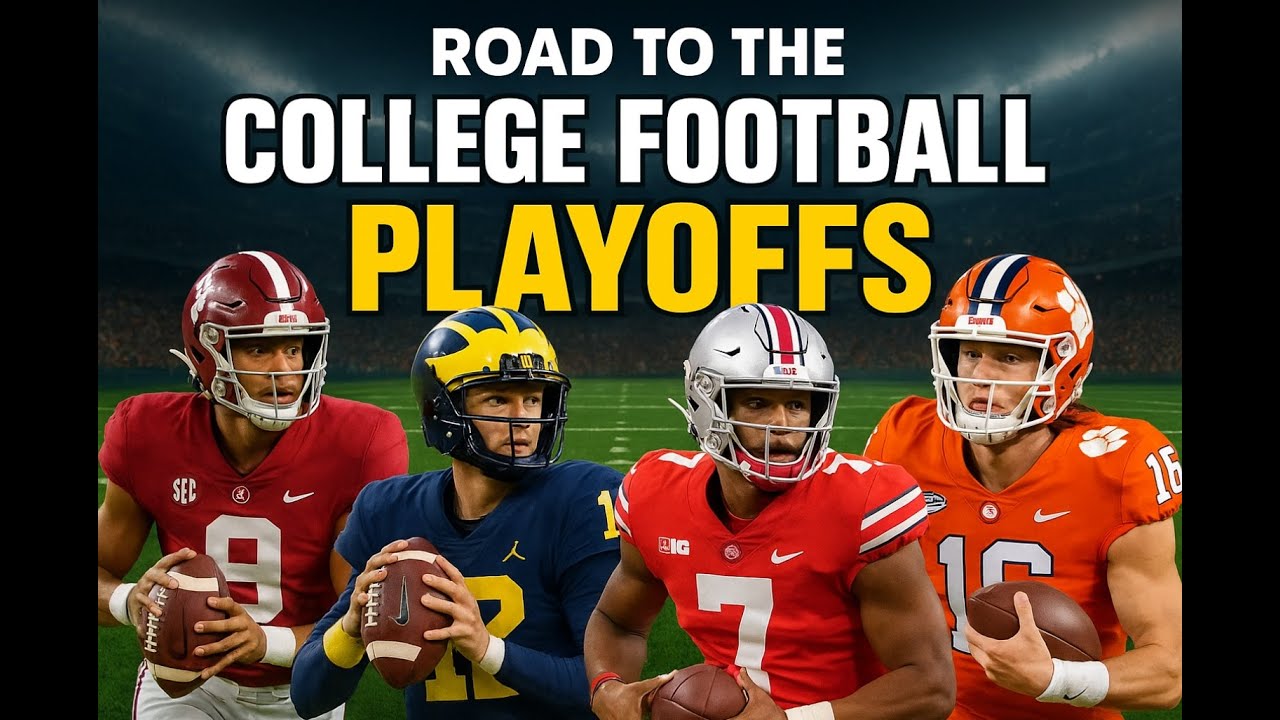 LIVE Streaming Road To The College Football 26 Playoffs - YouTube