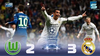 [ريمونتادا رونالدو التاريخية]🔥ملخص مباراة ريال مدريد 3-2 فولفسبورغ ربع نهائى دورى الأبطال 2016 | FHD