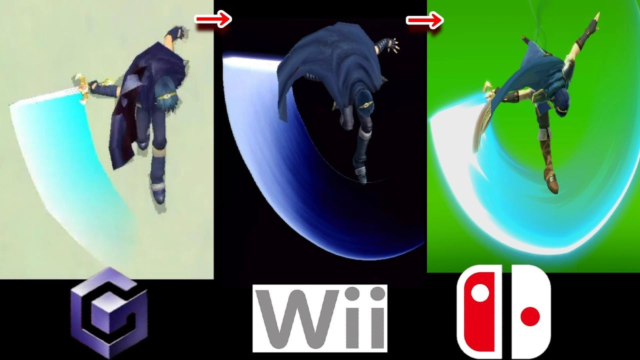 【歴代スマブラ】ハーフムーンの強さの変化を追ってみた(マルス空下)【DX~SP】