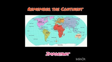 Map of World - Continent.