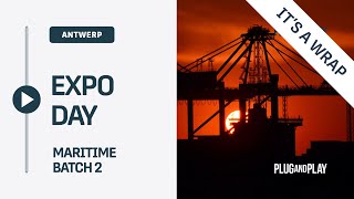 Maritime EXPO Batch 2 | Plug and Play Antwerp