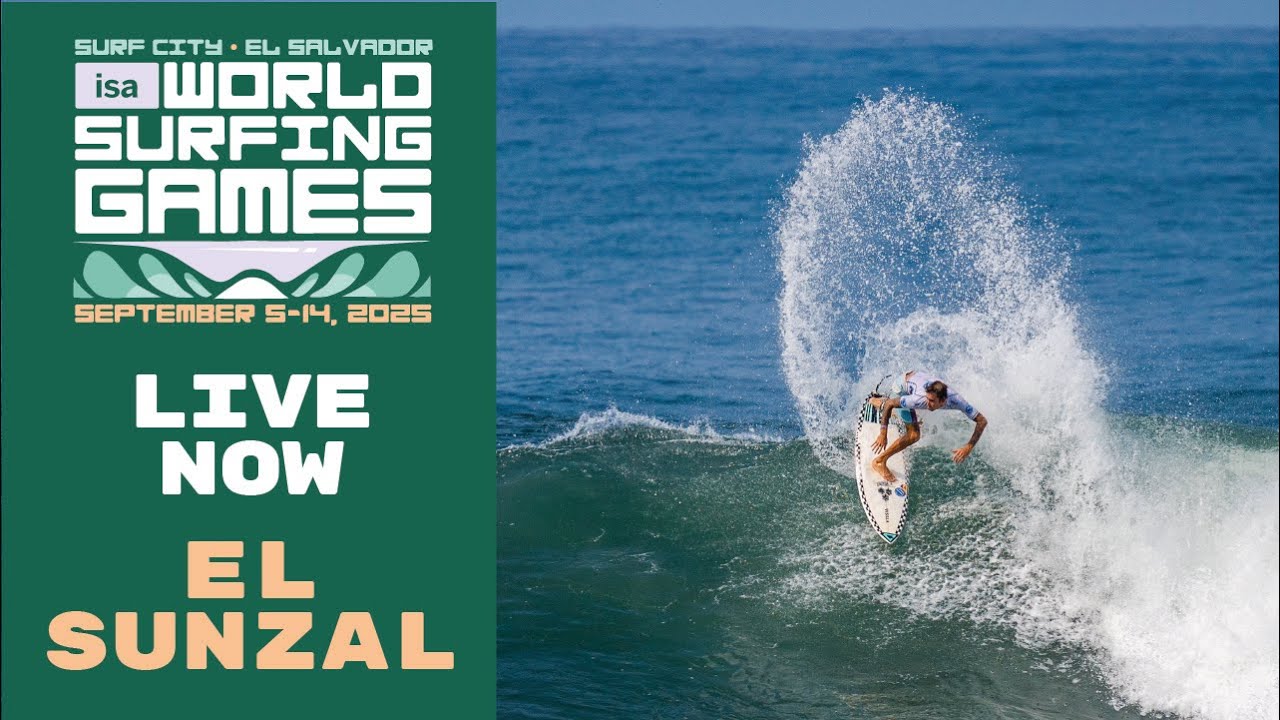 WEBCAST  - Podium 2 | Competition Day 1 - 2025 Surf City El Salvador ISA World Surfing Games