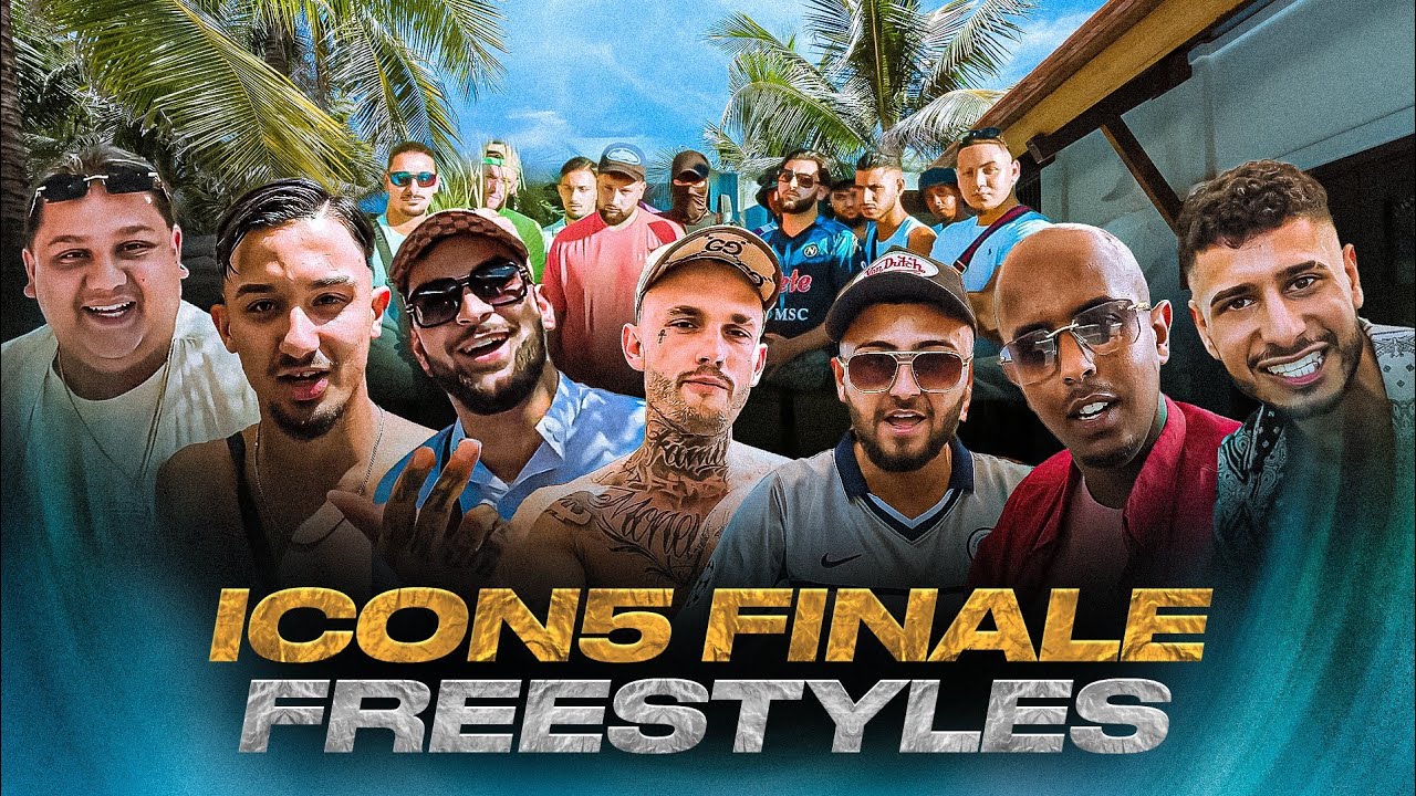 HASSUNA WIRD NOCHMAL GEDISST 🤯 ICON 5 VILLA FREESTYLE SESSION mit AZU, BIGGIE, INFINIT, BAYOR