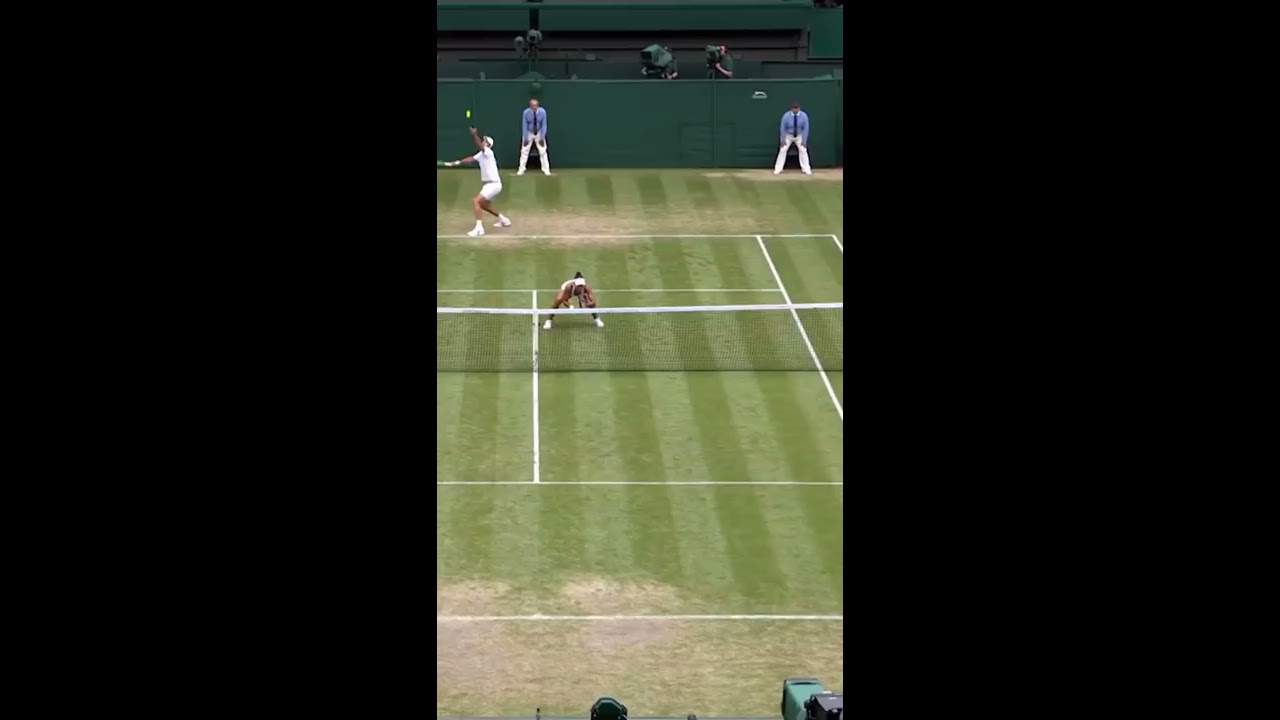 Serena Williams Returns 138mph Serve In Wimbledon Mixed Doubles