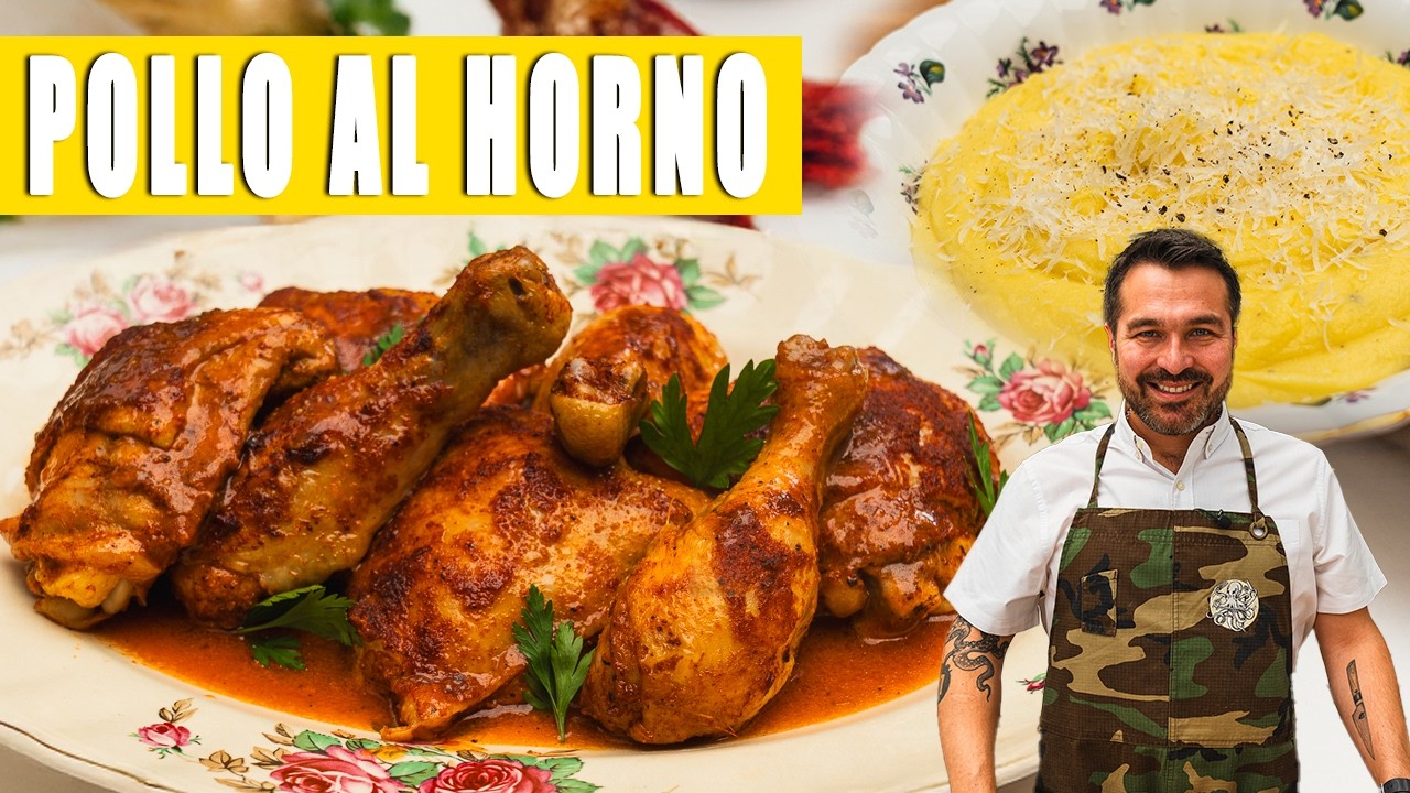 EL MEJOR POLLO AL HORNO CON PURÉ | GIACOMO BOCCHIO