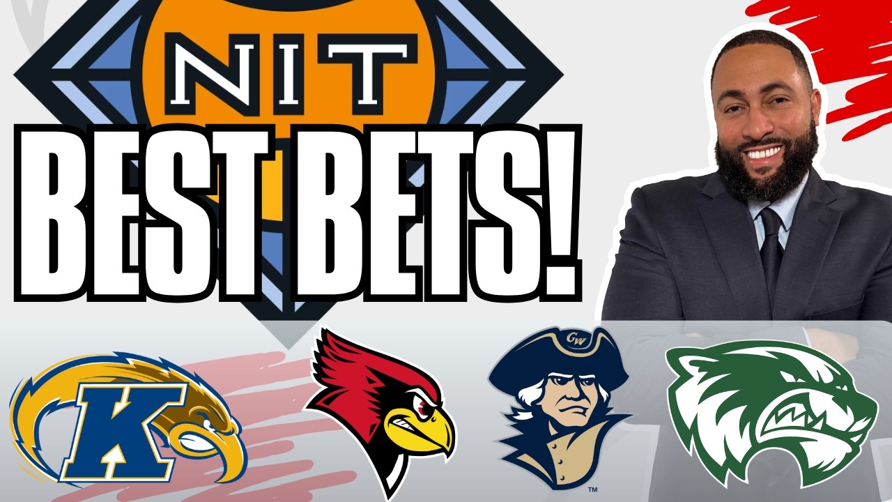 NIT Wednesday SHARP PLAYS: GW vs Utah Valley | Kent State vs Illinois State | Best CBB Picks