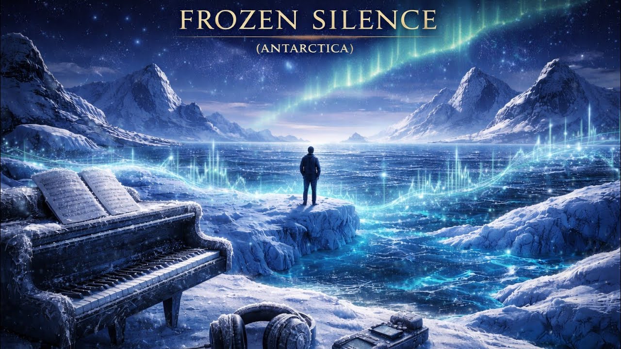 Frozen Silence (Antarctica) | Cinematic Ambient Music | Deep Emotional Calm