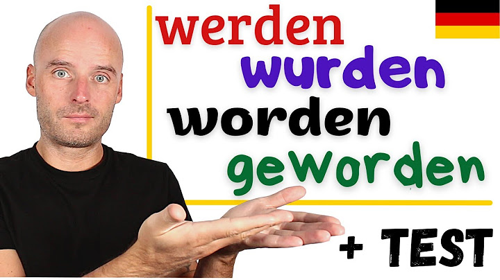 werden wurden geworden worden | ALLES in einem Video | Deutsch lernen