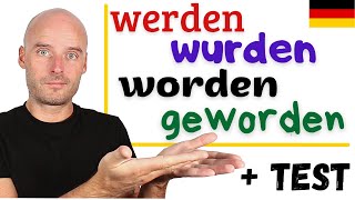 werden wurden geworden worden | ALLES in einem Video | Deutsch lernen