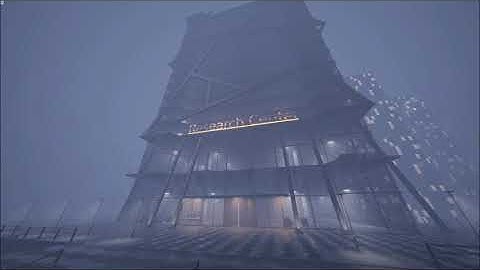 Research Center With exterior building Environment UE4