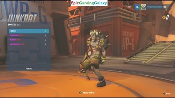 All The Unlockable Emotes For Junkrat The Defensive Hero In The Overwatch Beta