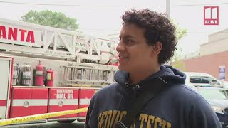 Witness hears 'big bang' when crane collapses at Midtown Atlanta building under construction