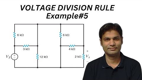 1.05 How Can Solved Complex Circuit With the help of Voltage Division Rule | Voltage Divider Rule