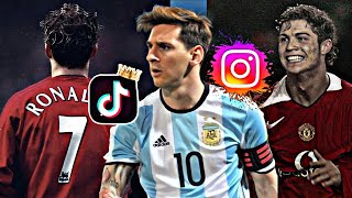 Best LEO MESSI & CRISTANO RONALDO Edits | Tik Tok & Reels (#09)