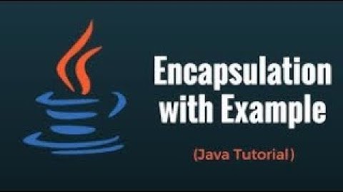 [2] Java Encapsulation