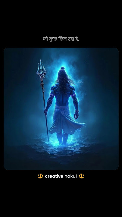 'छिन रहा है? तो समझ शिव काम पर हैं!' | Shiv Vaani | Mahadev Motivation #ShivVaani